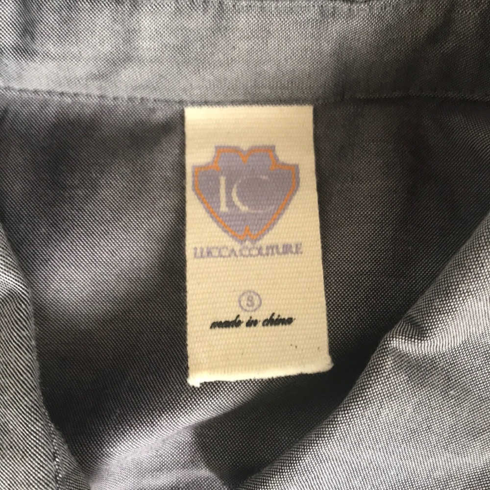 Lucca Couture Denim Romper - Picture 5 of 16